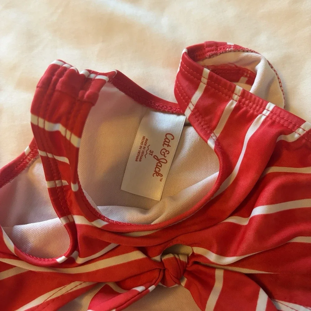 Girls Size 3 Swimwear Lot | 6 Pc‎ Patriotic Unicorn Bikini Rash Guard + Dress